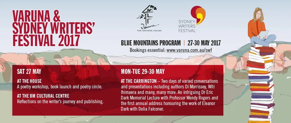 30th May - Love and Music: Varuna Blue Mountains Sydney Writers' Festival Event with Graeme Simsion and me